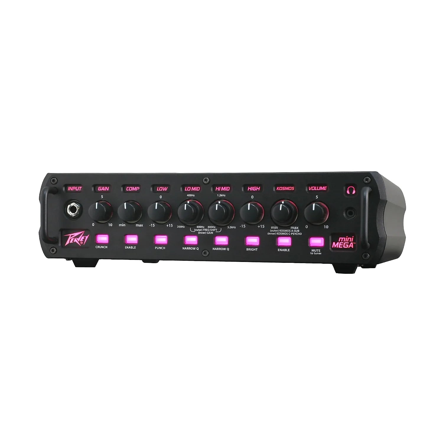 Peavey MINIMEGA™ 1000-WATT MINI BASS AMP HEAD