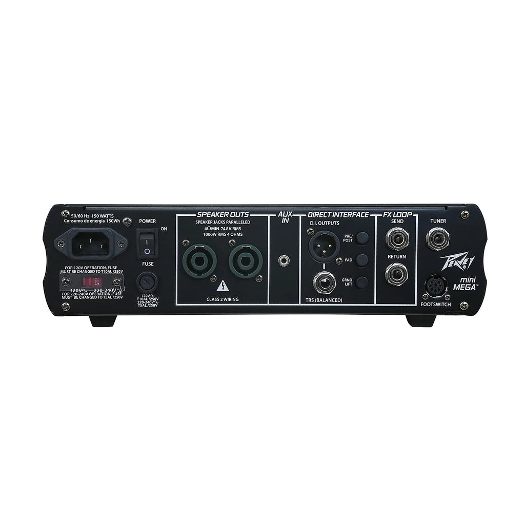 Peavey MINIMEGA™ 1000-WATT MINI BASS AMP HEAD