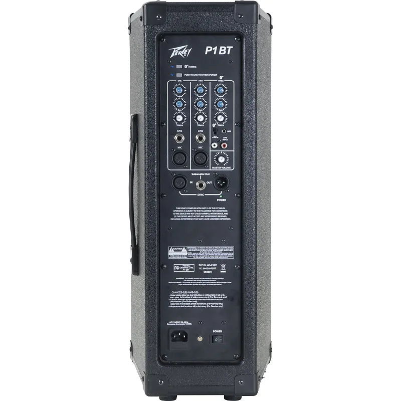 Peavey P1 | Bluetooth All-In-One Portable PA System