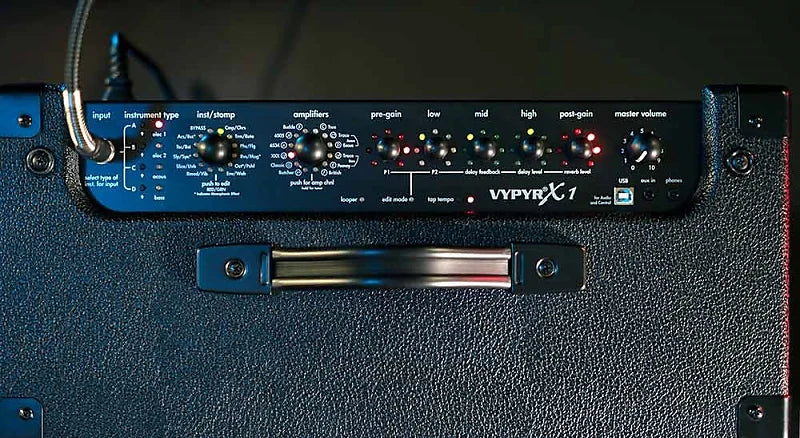Peavey VYPYR X1 8" 20-watt Modeling Combo Amp for Guitar/Bass/Acoustic