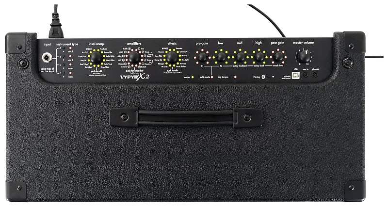 Peavey VYPYR X2 60W Modeling Guitar/Bass/Acoustic Combo Amp - 1x12"