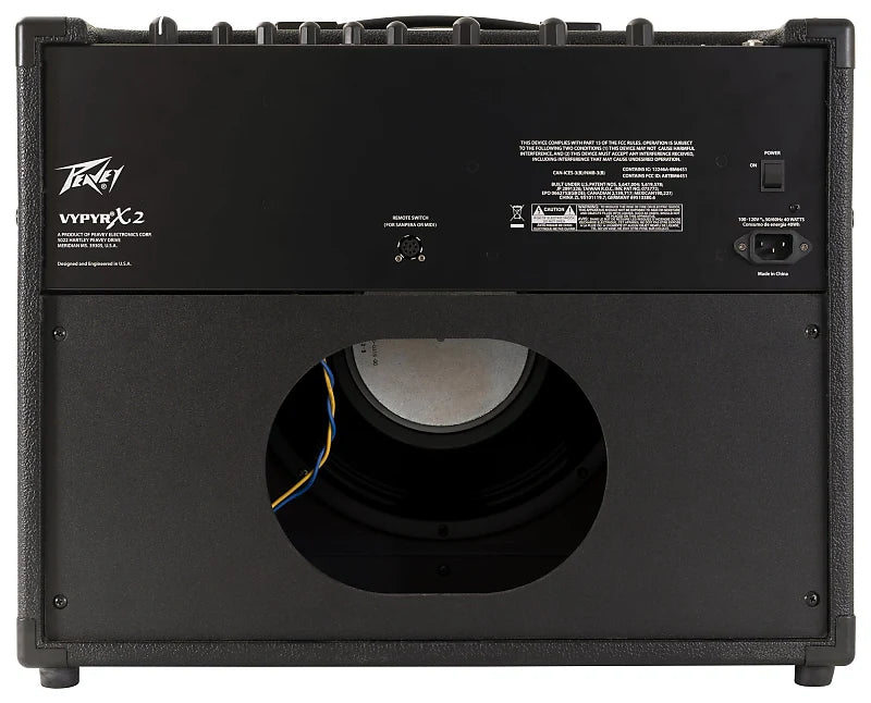 Peavey VYPYR X2 60W Modeling Guitar/Bass/Acoustic Combo Amp - 1x12"