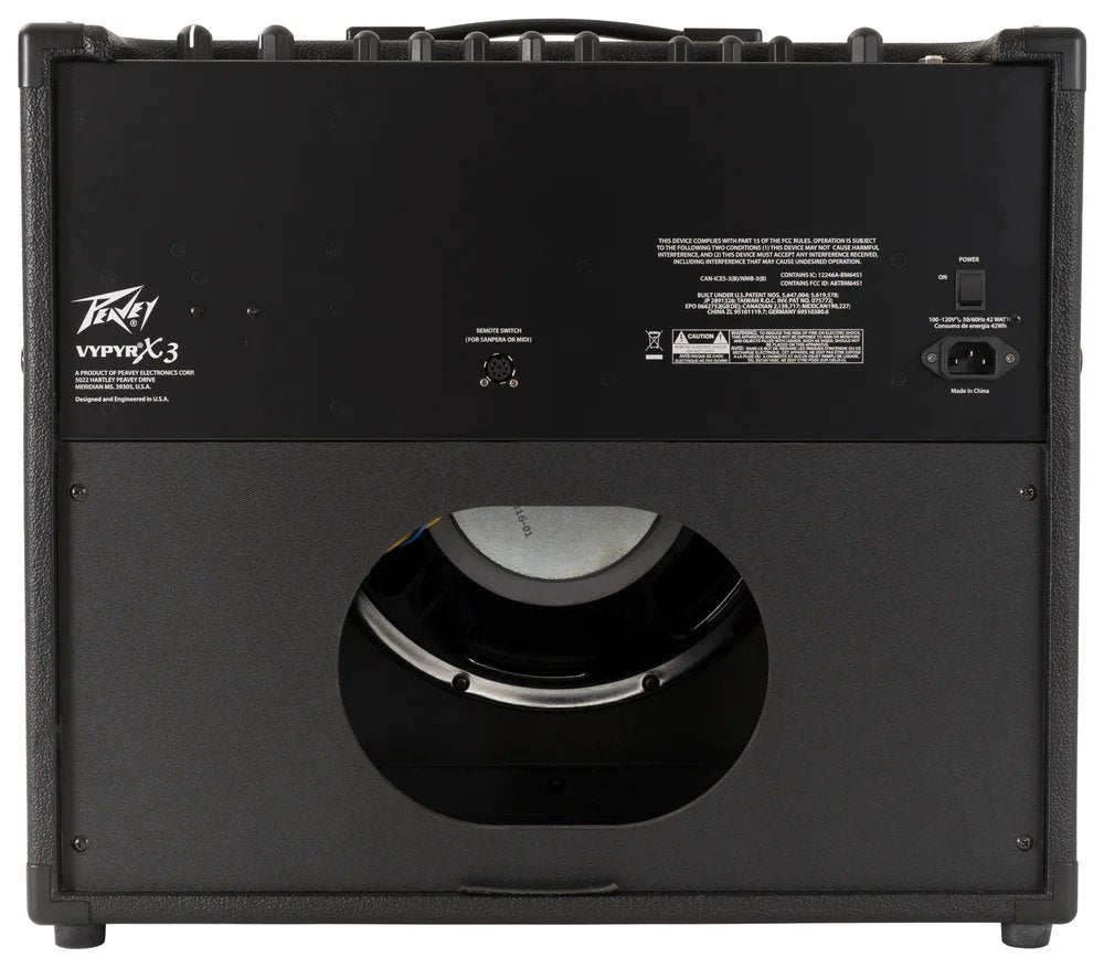 Peavey VYPYR X3 12" 100-watt Modeling Combo Amp for Guitar/Bass/Acoustic