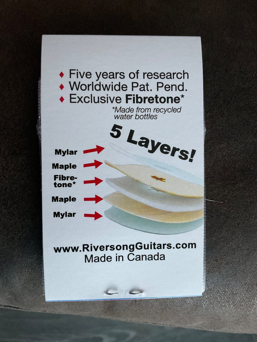 Riversong Original Wallet Pick 4 Pack