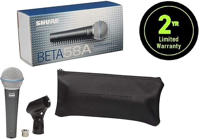 Shure BETA 58A | Vocal Microphone