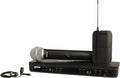 SHURE BLX1288/CVL Wireless Combo System with PG58 Handheld and CVL Lavalier