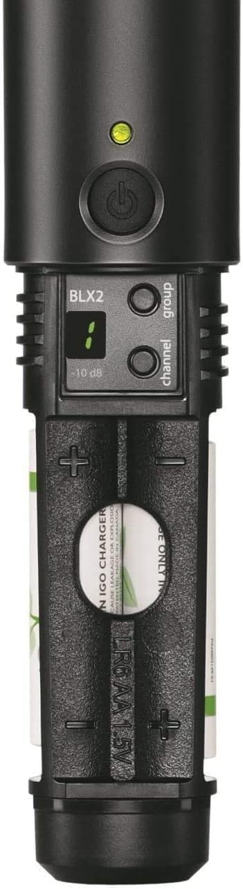 SHURE BLX1288/CVL Wireless Combo System with PG58 Handheld and CVL Lavalier