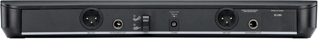 SHURE BLX1288/CVL Wireless Combo System with PG58 Handheld and CVL Lavalier