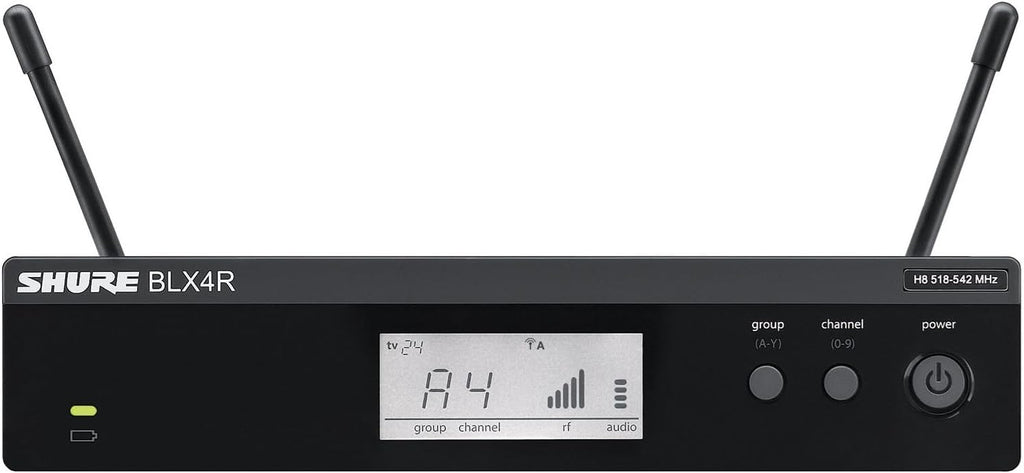 Shure BLX14R/W85 Wireless Rack-mount Presenter System with WL185 Lavalier Microphone