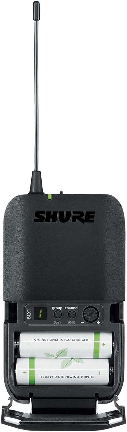Shure BLX14R/W85 Wireless Rack-mount Presenter System with WL185 Lavalier Microphone