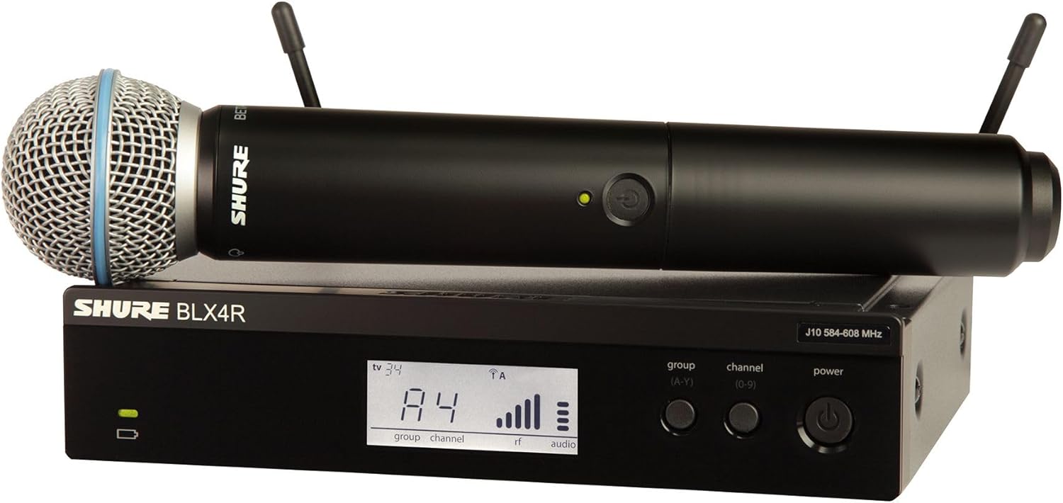 Shure BLX24R/B58 | Wireless Vocal Rack-mount System w BETA 58