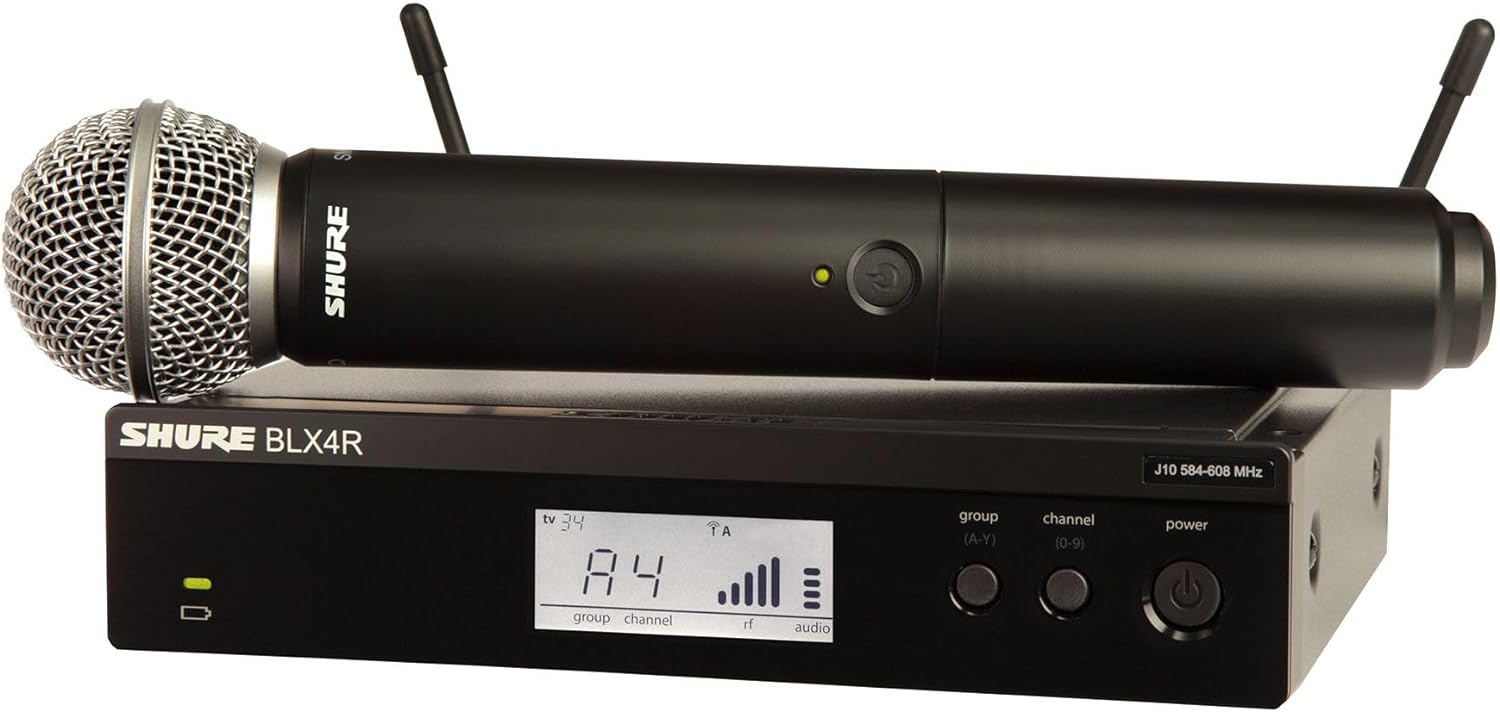 Shure BLX24R/SM58 | Wireless Rack-mount Vocal System with SM58