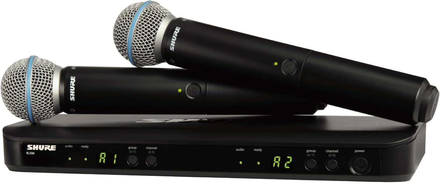 Shure BLX288/B58 Wireless Dual Vocal System with two Beta 58A