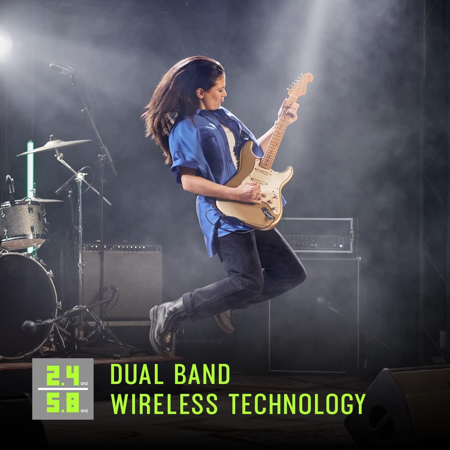 Shure GLXD24+/SM58 Digital Wireless Handheld System with SM58® Vocal Microphone