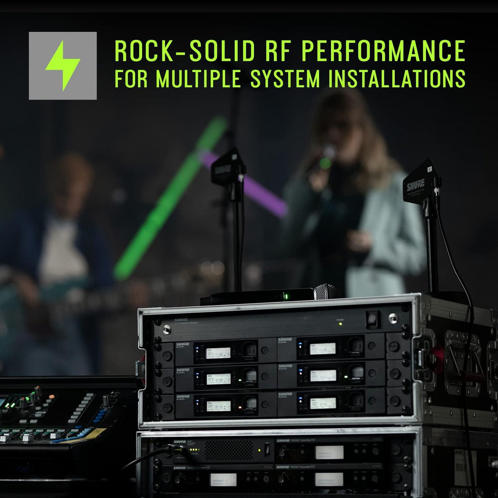 Shure GLXD24+/SM58 Digital Wireless Handheld System with SM58® Vocal Microphone