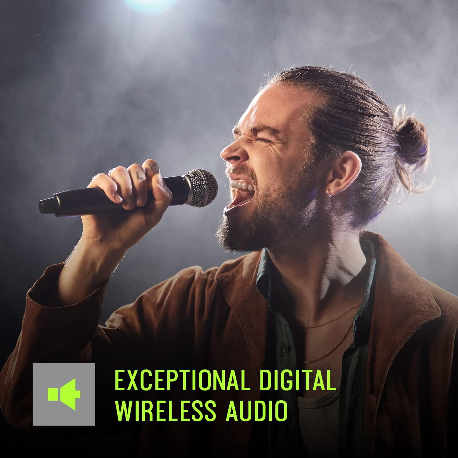 Shure GLXD24+/SM58 Digital Wireless Handheld System with SM58® Vocal Microphone