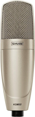 Shure KSM32 Cardioid Condenser Microphone (Charcoal or Champagne)
