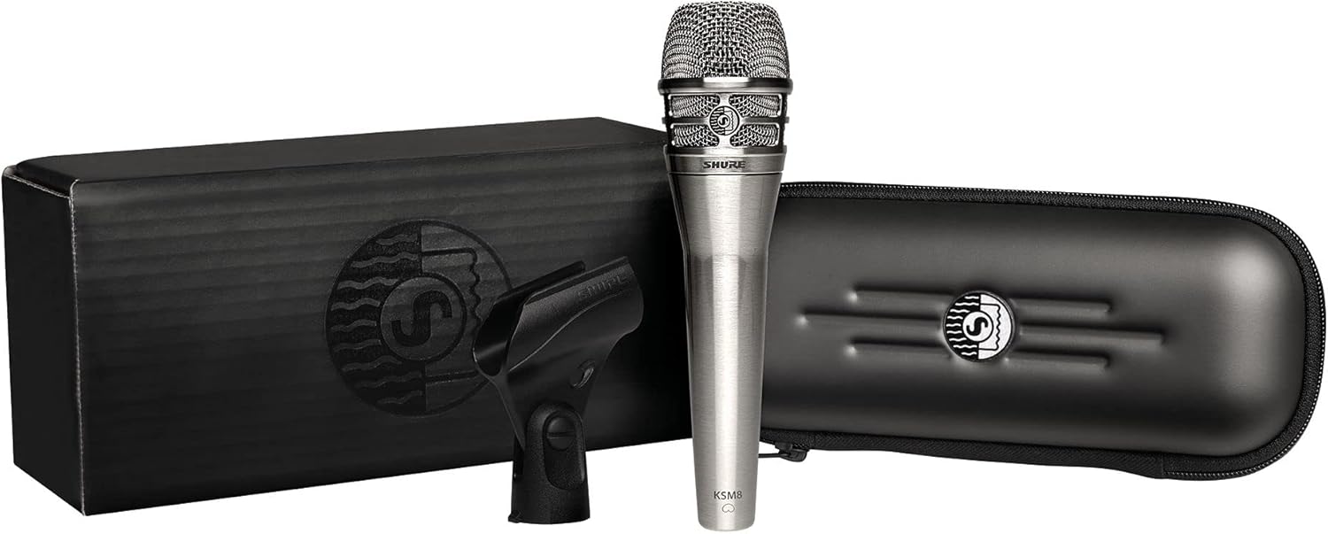 Shure KSM8 Dualdyne Cardioid Dynamic Vocal Microphone