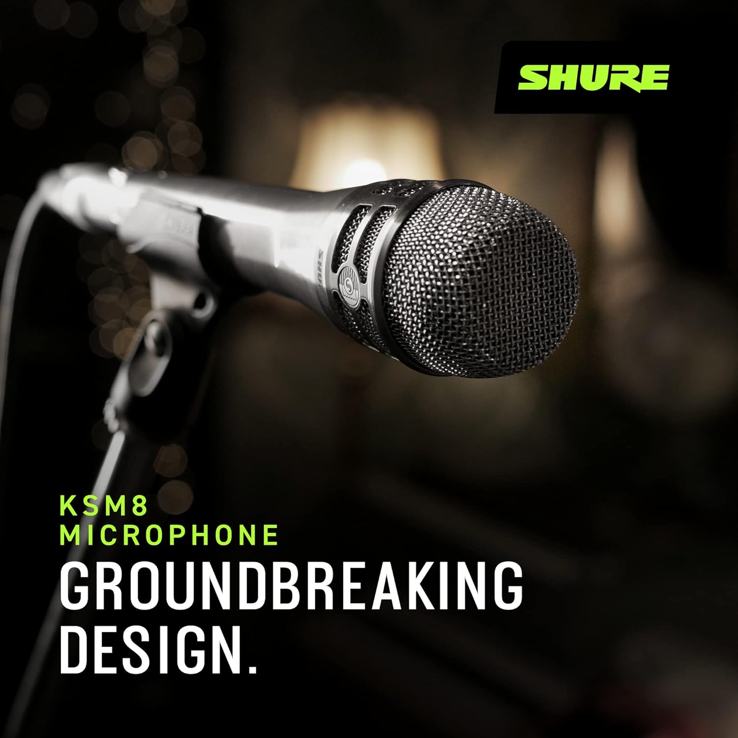 Shure KSM8 Dualdyne Cardioid Dynamic Vocal Microphone