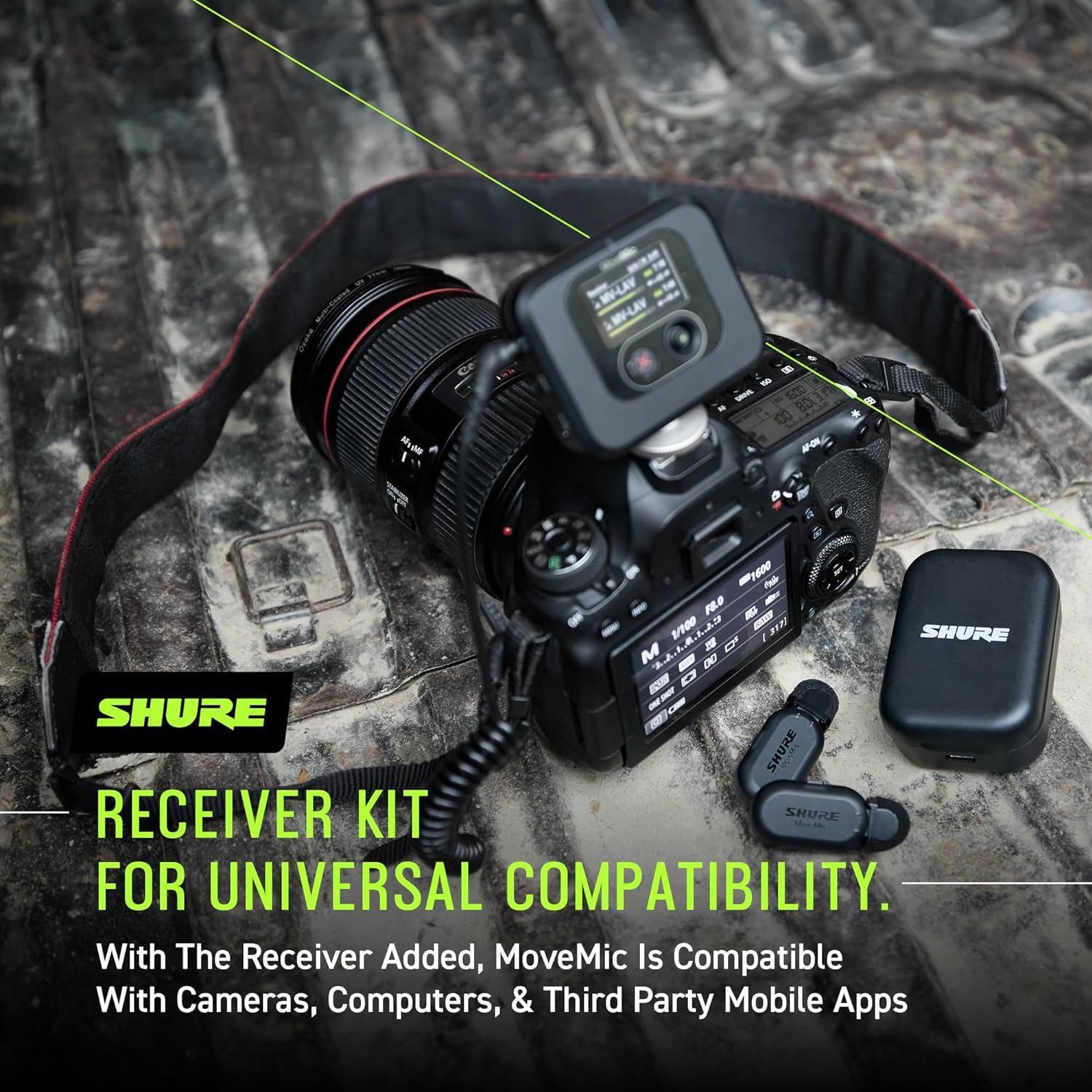 Shure MoveMic One Single-Channel Wireless Lavalier Microphone