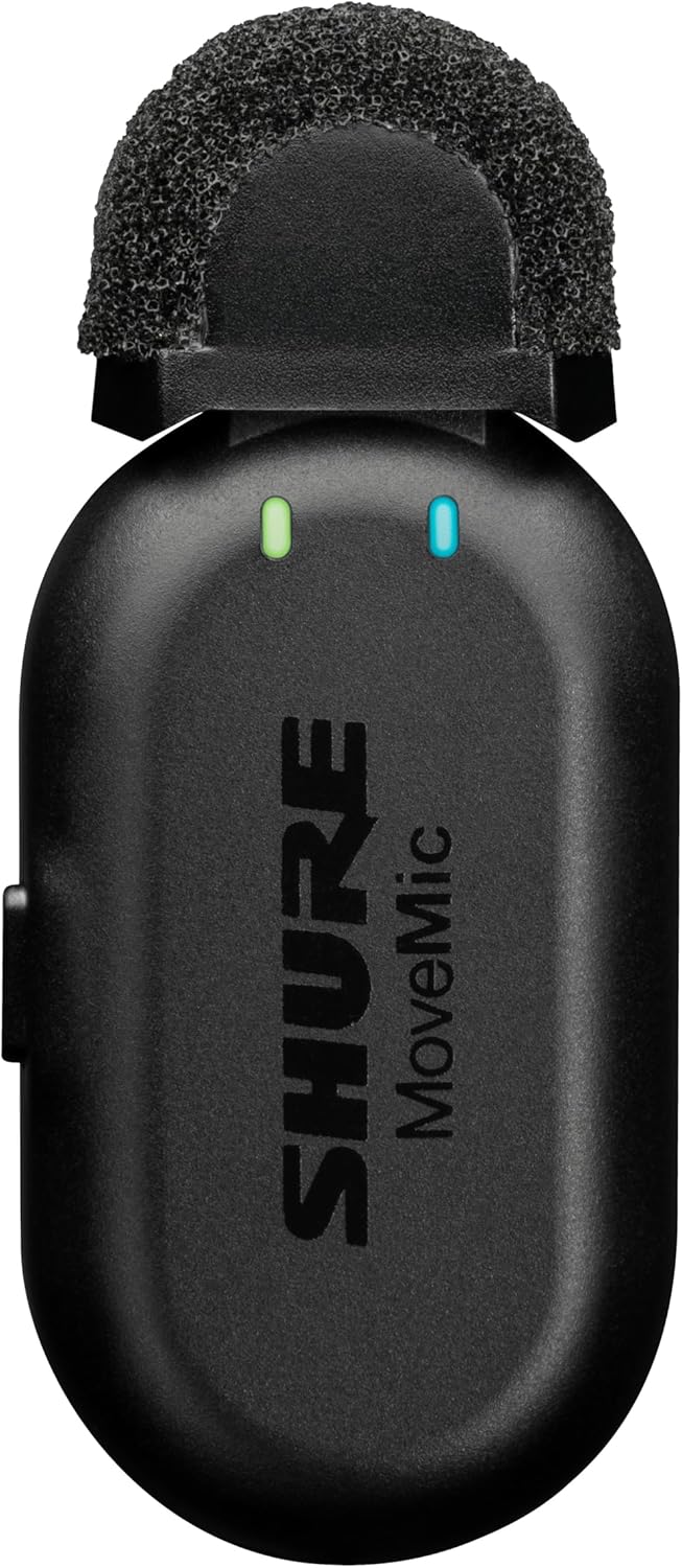 Shure MoveMic One Single-Channel Wireless Lavalier Microphone