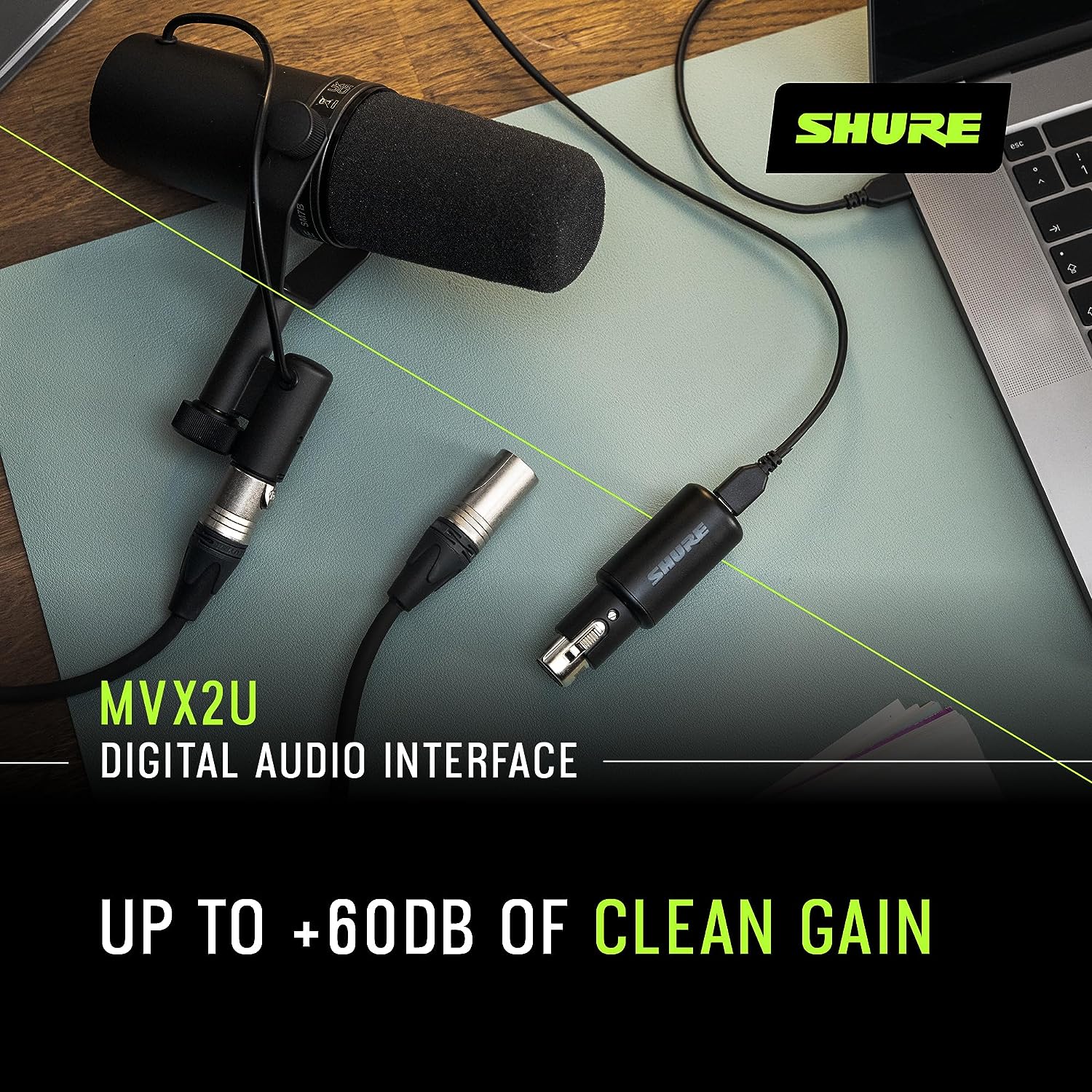 Shure MVX2U Digital Audio Interface
