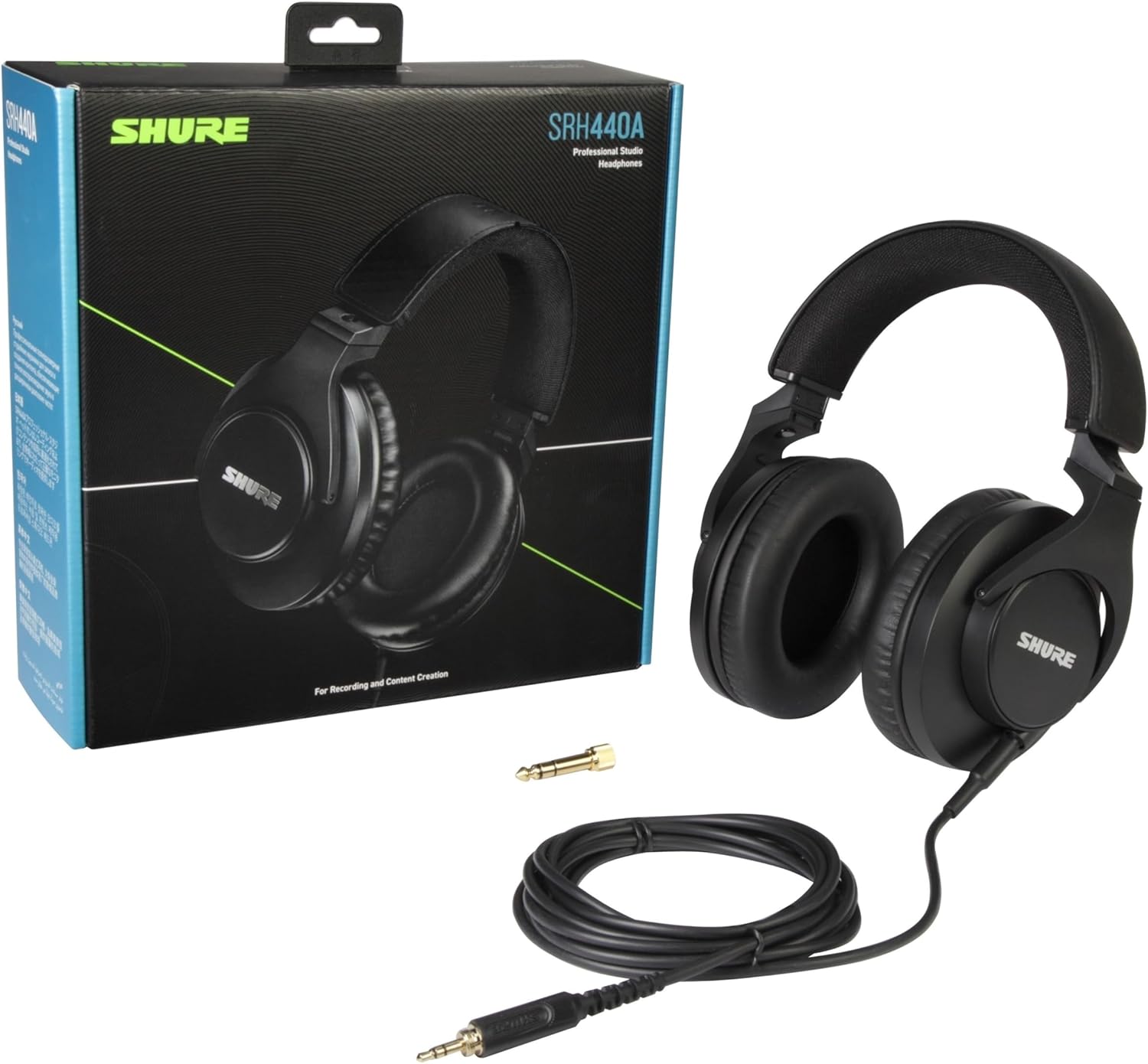 Shure SRH440A | Professional Studio Headphones