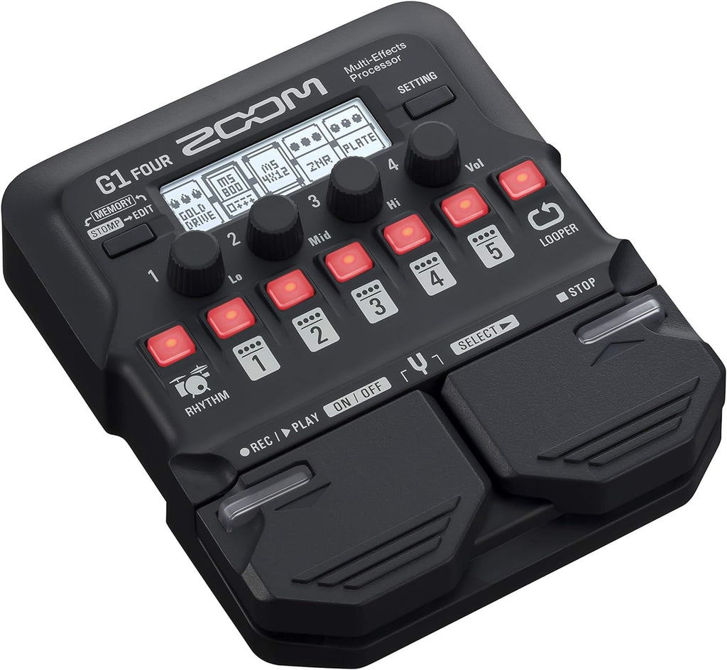 Zoom G1 FOUR Guitar Multi-Effects Processor