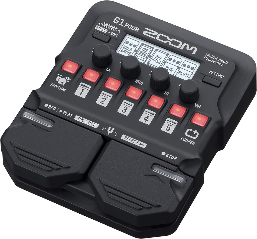 Zoom G1 FOUR Guitar Multi-Effects Processor