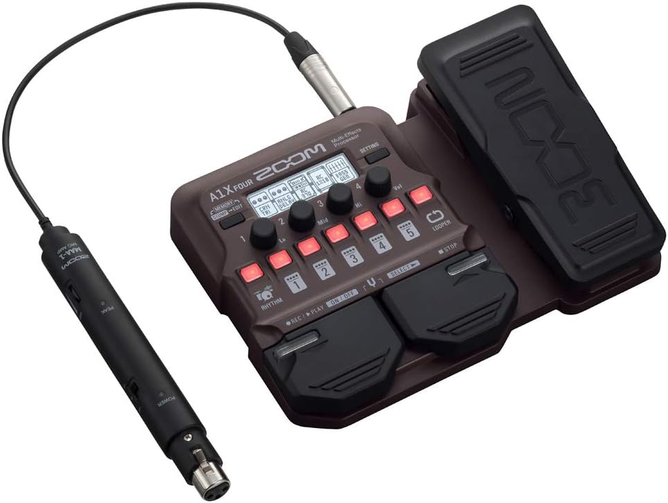 Zoom A1X Four Acoustic Instrument Multi-Effect Processor