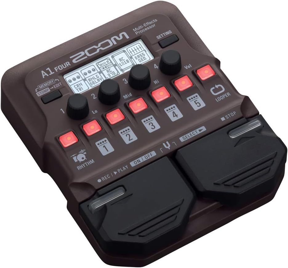 Zoom A1 Four Acoustic Instrument Multi-Effect Processor