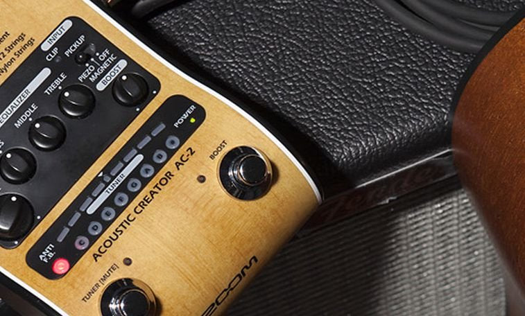Zoom AC-2 Your Acoustic Sound—Amplified.