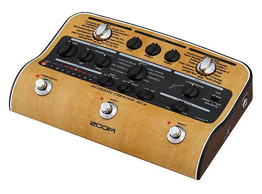 Zoom AC-3 Acoustic Creator Guitar DI/Effects Pedal
