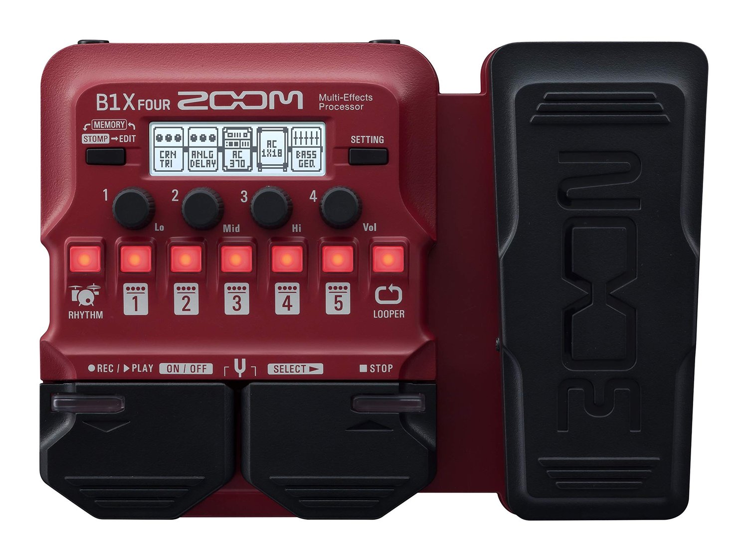 Zoom B1X FOUR Bass Multi-effects Pedals