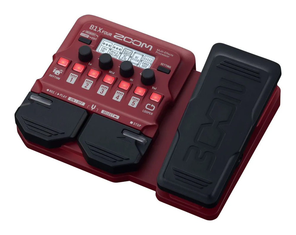 Zoom B1X FOUR Bass Multi-effects Pedals