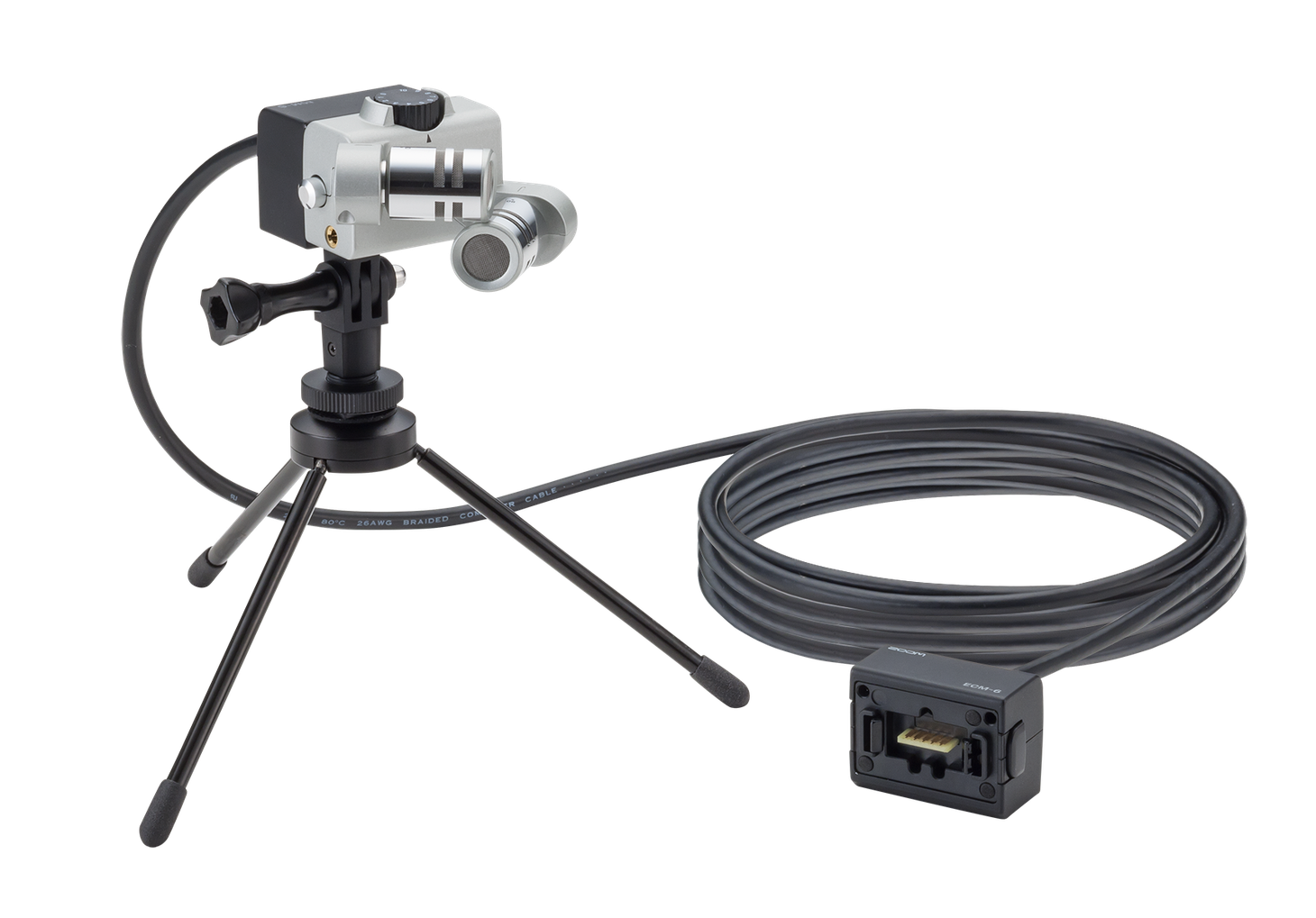 Zoom ECM-6 Extension Cable With Action Camera Mount 197