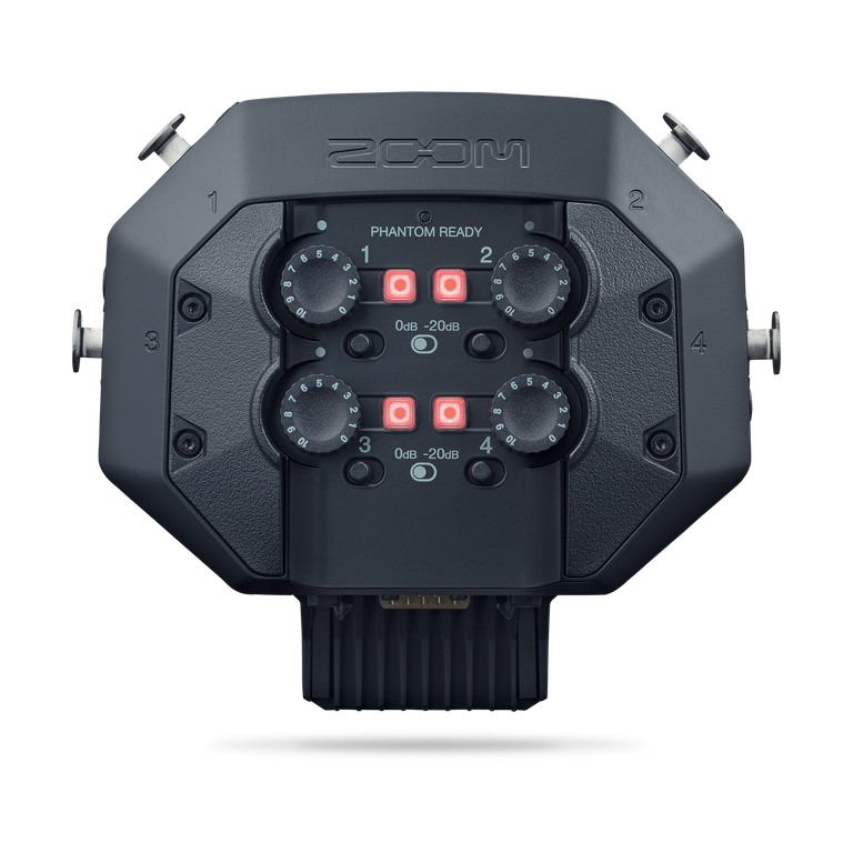 Zoom EXH-8 Quad XLR Input Capsule for H8 Recorder