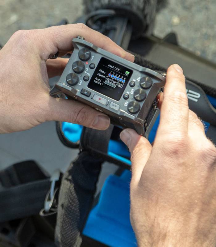Zoom F6 MultiTrack Field Recorder