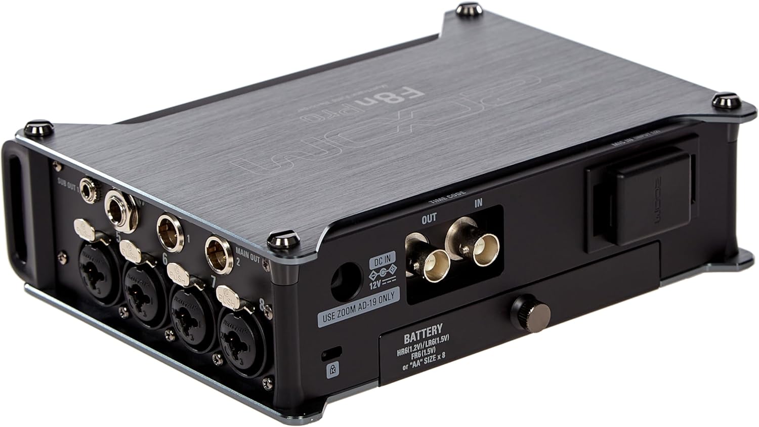 Zoom F8n Pro 8 Input/10 Track Field Recorder