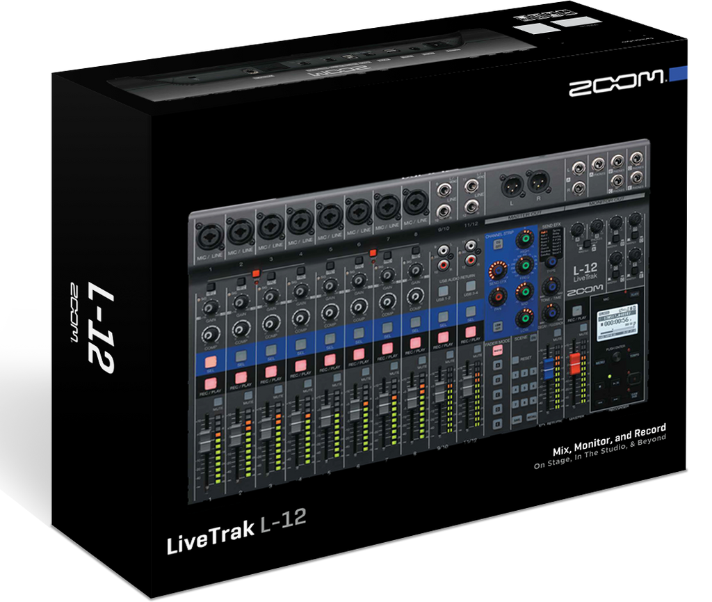 Zoom LIVETRAK L-12 12-Channel Mixer/Recorder