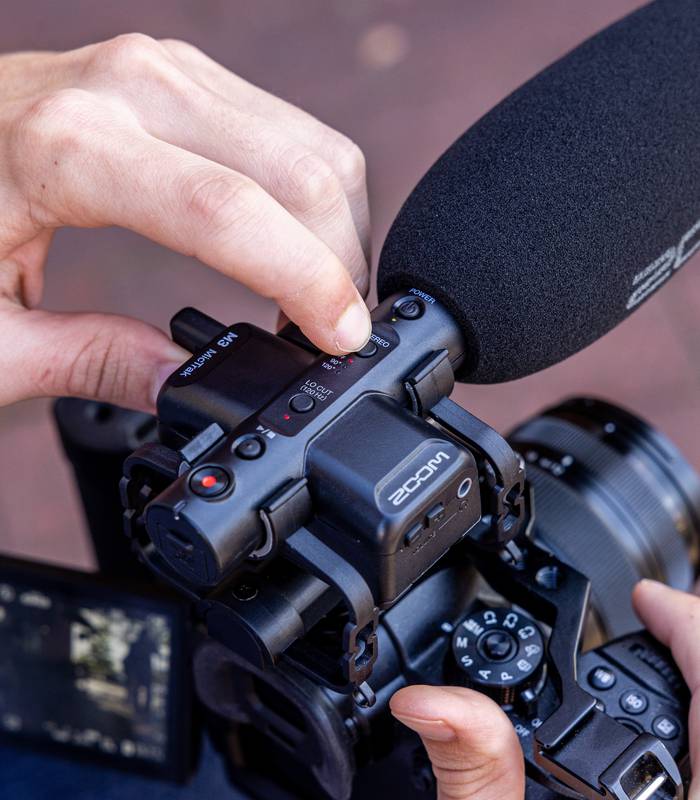 Zoom M3 MicTrak Stereo Shotgun Microphone and Recorder