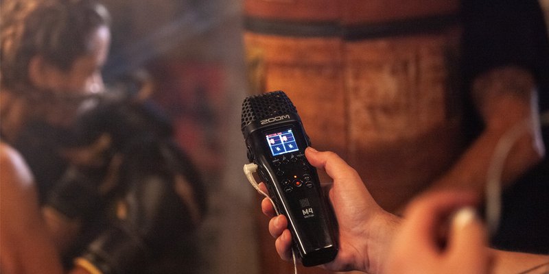 Zoom M4 MicTrak Stereo Microphone and Recorder