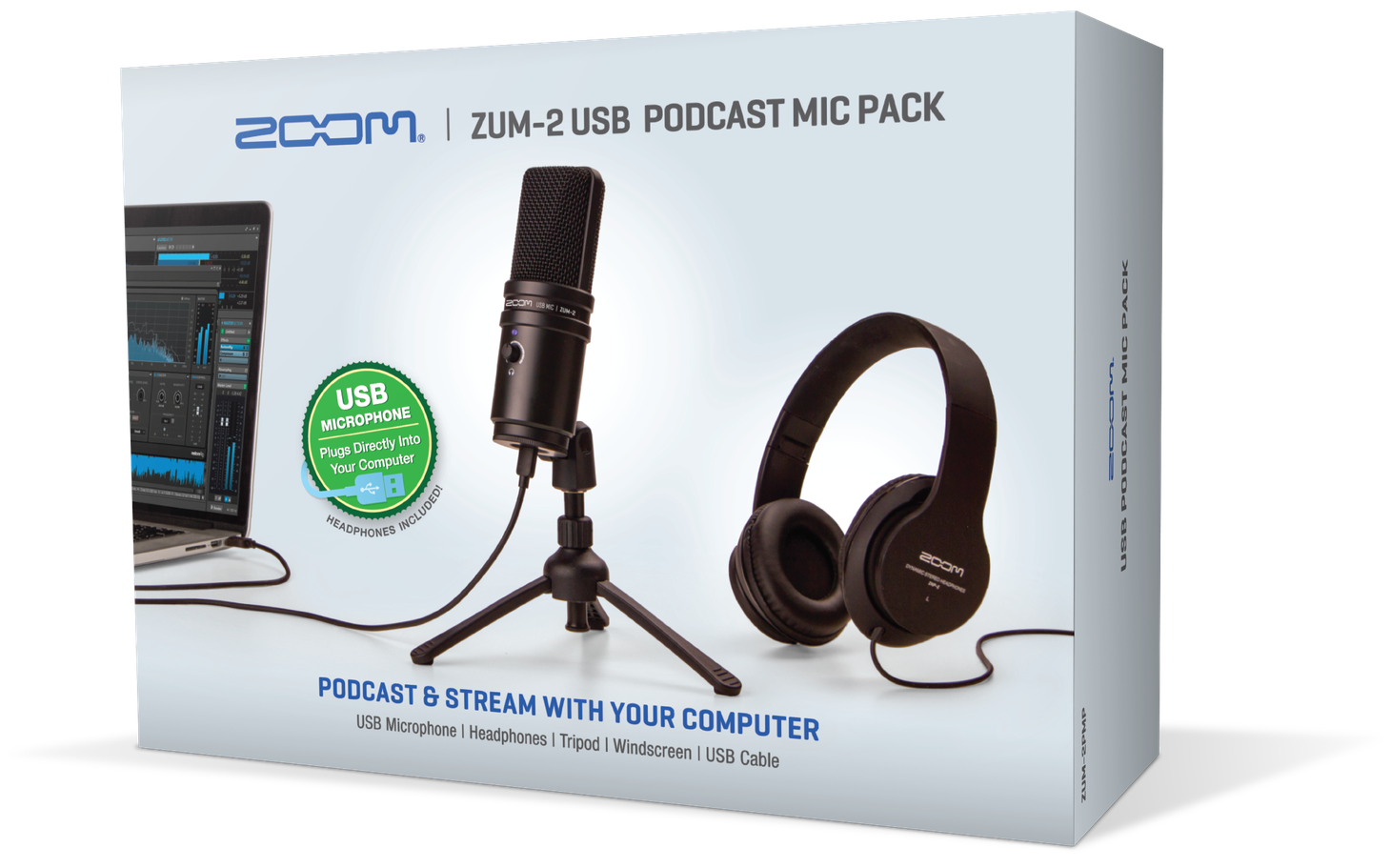 Zoom ZUM-2 Podcast Mic Pack