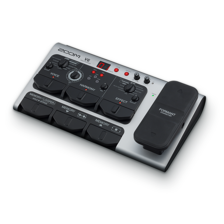 Zoom V6 Multi Effects Vocal Processor