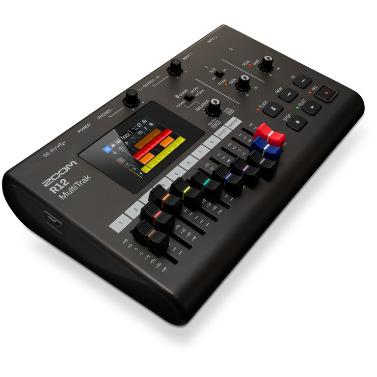 Zoom R12 MultiTrak 8-Track Recorder/Interface with Touchscreen