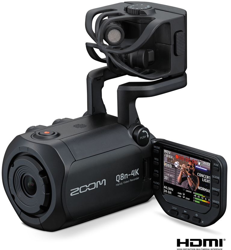 Zoom Q8n-4K Handheld 4K Video and Audio Recorder