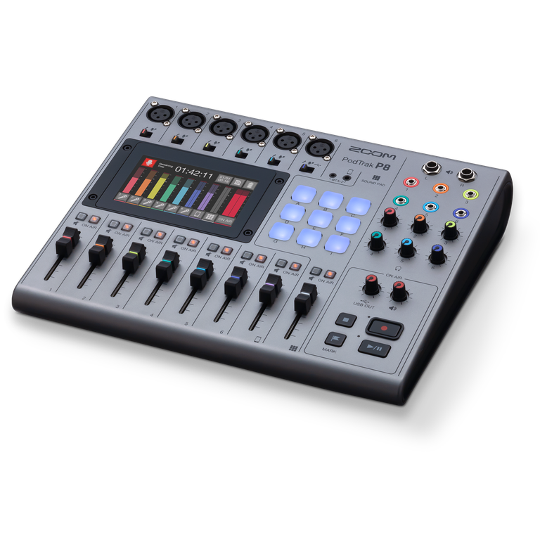 Zoom PODTRAK P8 Podcast Recorder
