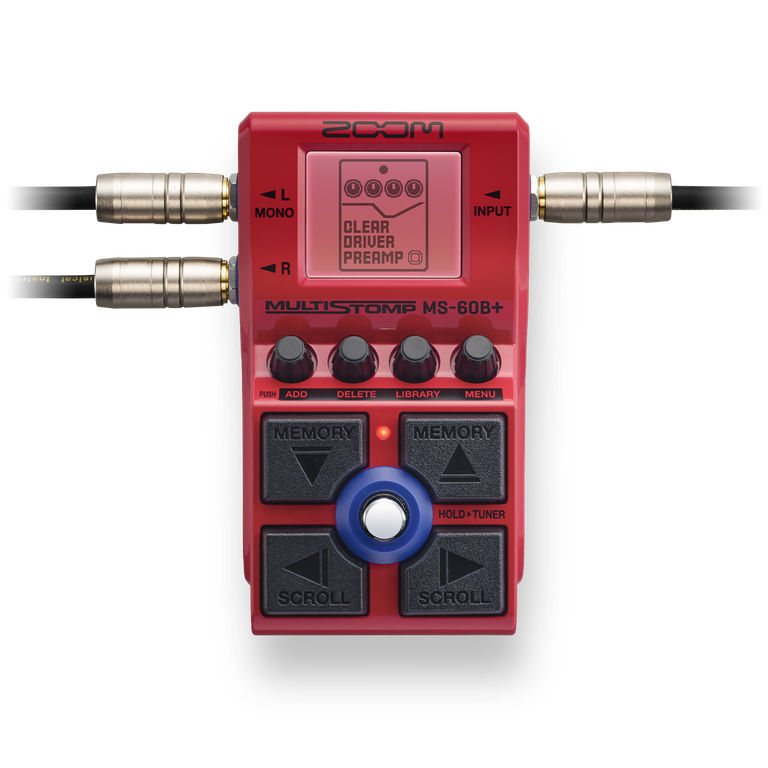 Zoom MS-60B+ MultiStomp Bass Pedal