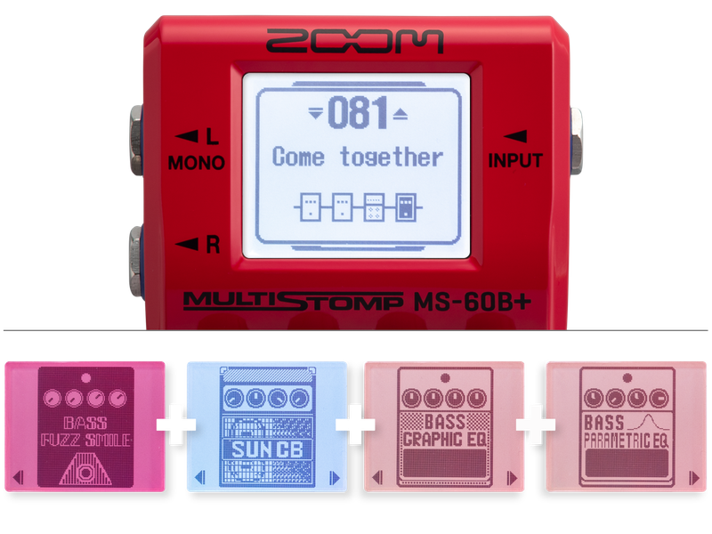 Zoom MS-60B+ MultiStomp Bass Pedal