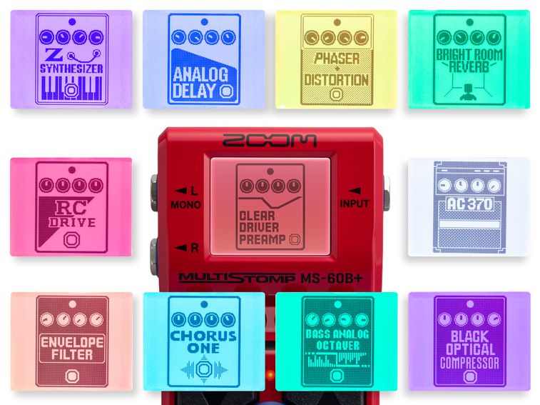 Zoom MS-60B+ MultiStomp Bass Pedal